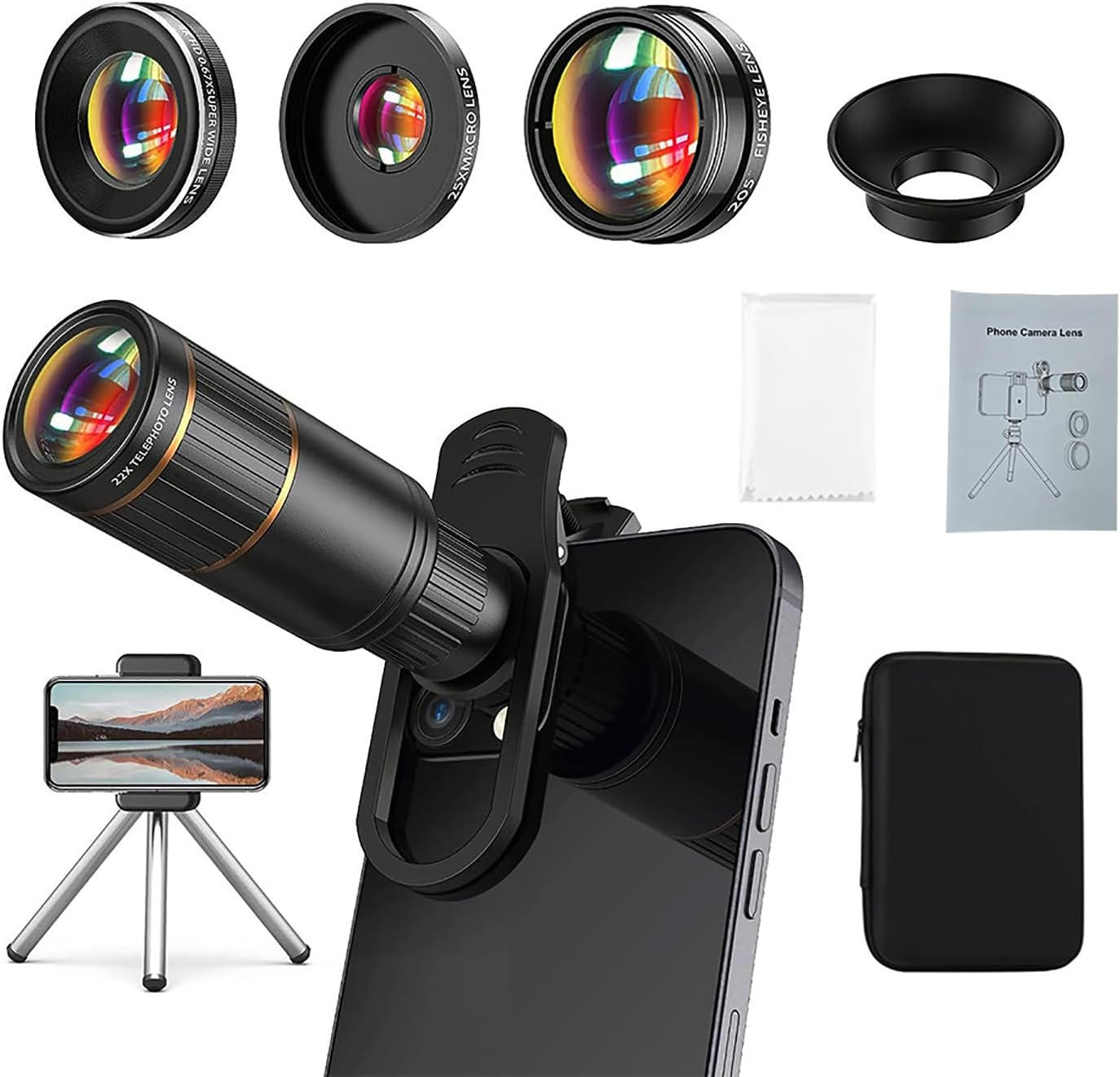 Phone Camera Lens Kit Upgraded Version