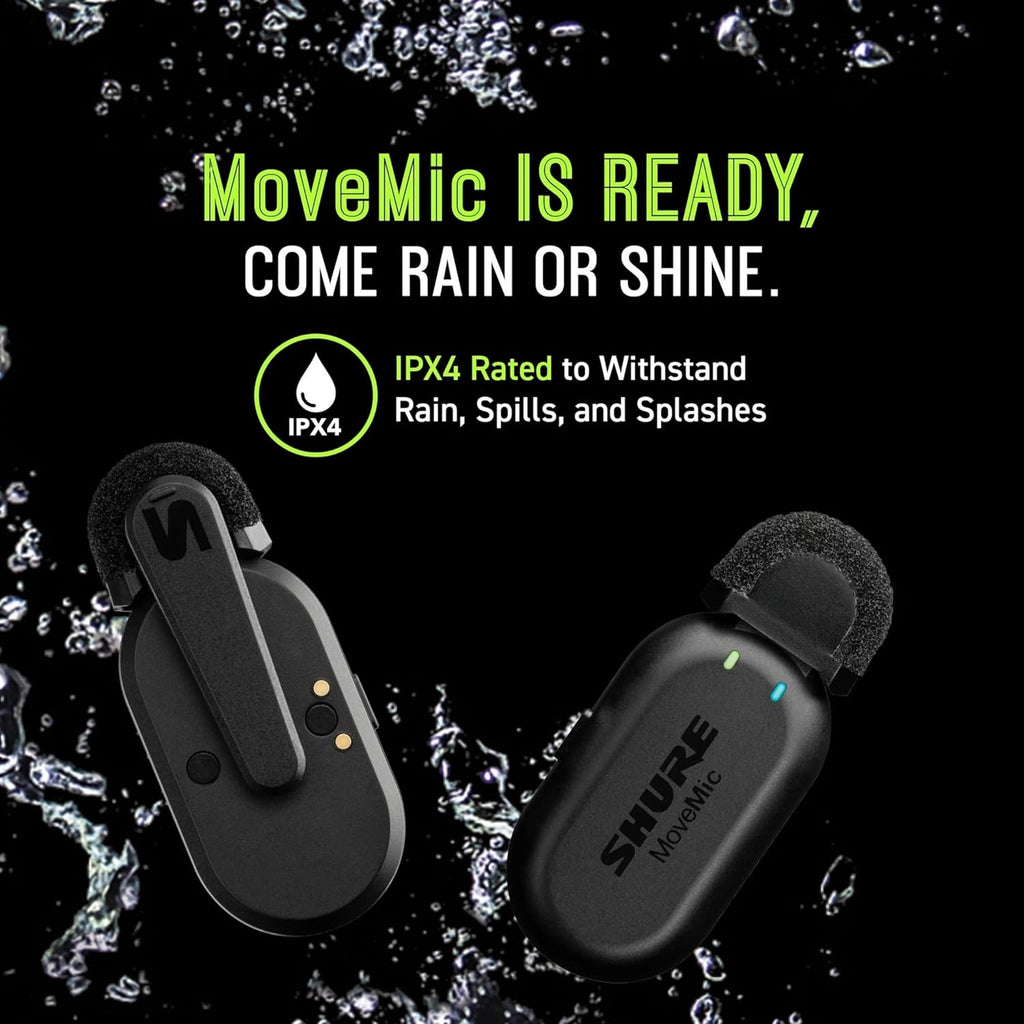 Pro Wireless Lavalier Microphones with Camera Receiver for Smartphone
