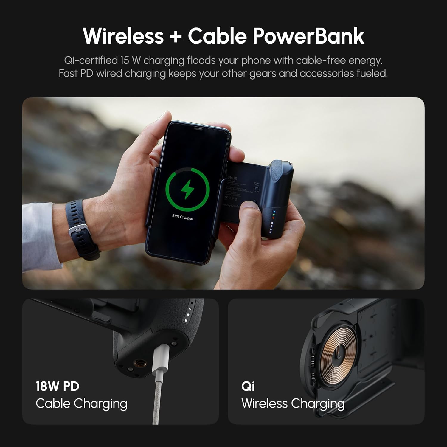 ProGrip Mobile Battery Grip Power Bank