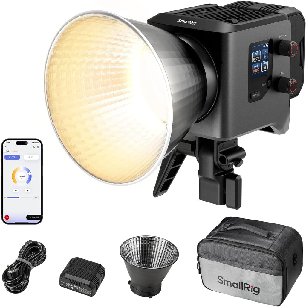 Video Light for Phone - 4 control for Photography and Photo Studio
