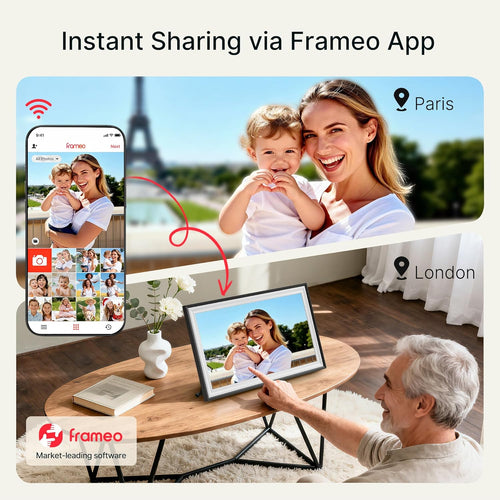 Digital Photo Frame WiFi with Touch Screen